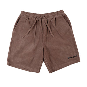 Doomsday Corduroy Shorts - Brown