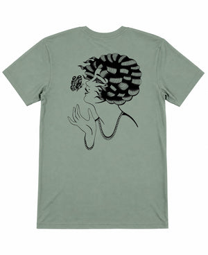 Butterfly Lady Sage T-Shirt