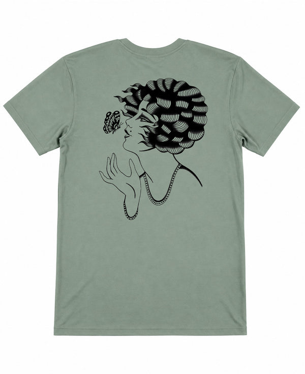Butterfly Lady Sage T-Shirt