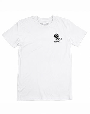 Butterfly Lady White T-Shirt