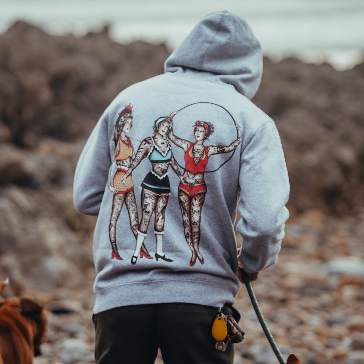 Circus Ladies Grey Hoodie