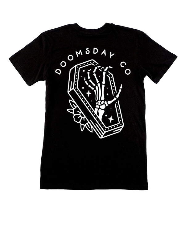 Skele Coffin Black T-Shirt