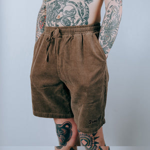 Doomsday Corduroy Shorts - Brown