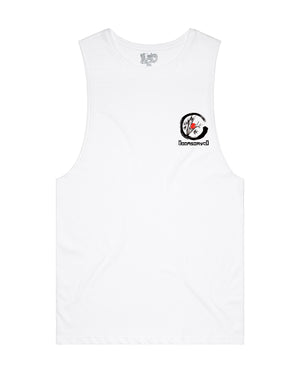 Crane White Vest