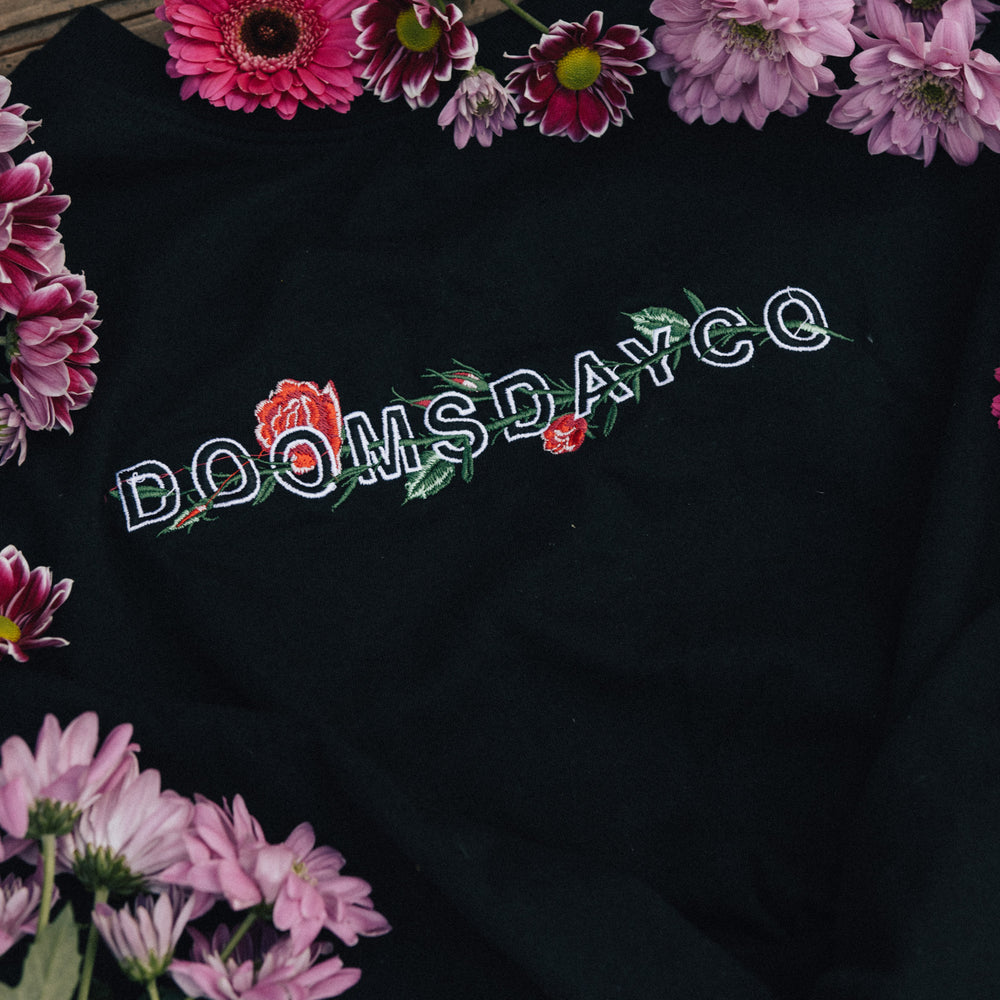 Rose Cropped sweat