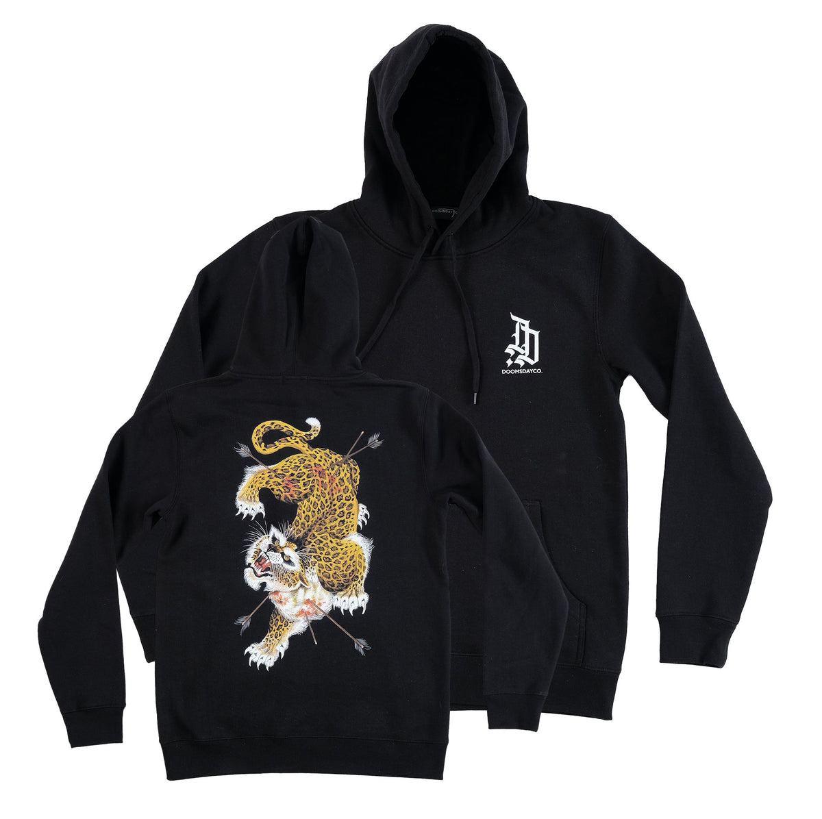 Daniel Lacalle Leopardo Hoodie - Black