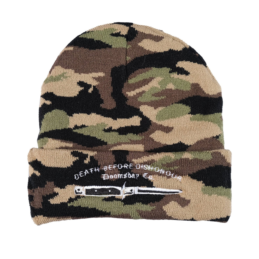 Death Before Dishonour Camo Beanie