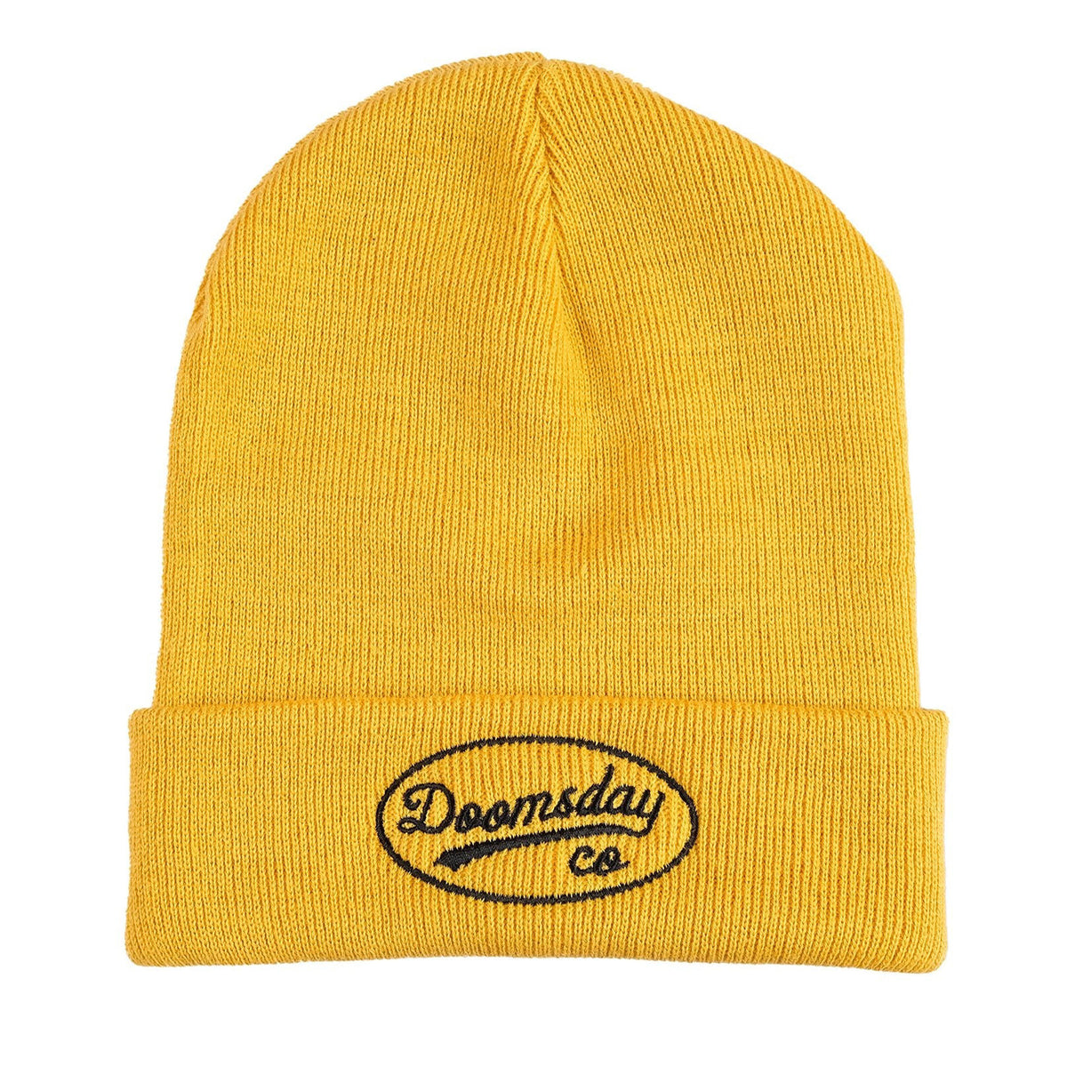 DoomsdayCo Beanie Mustard
