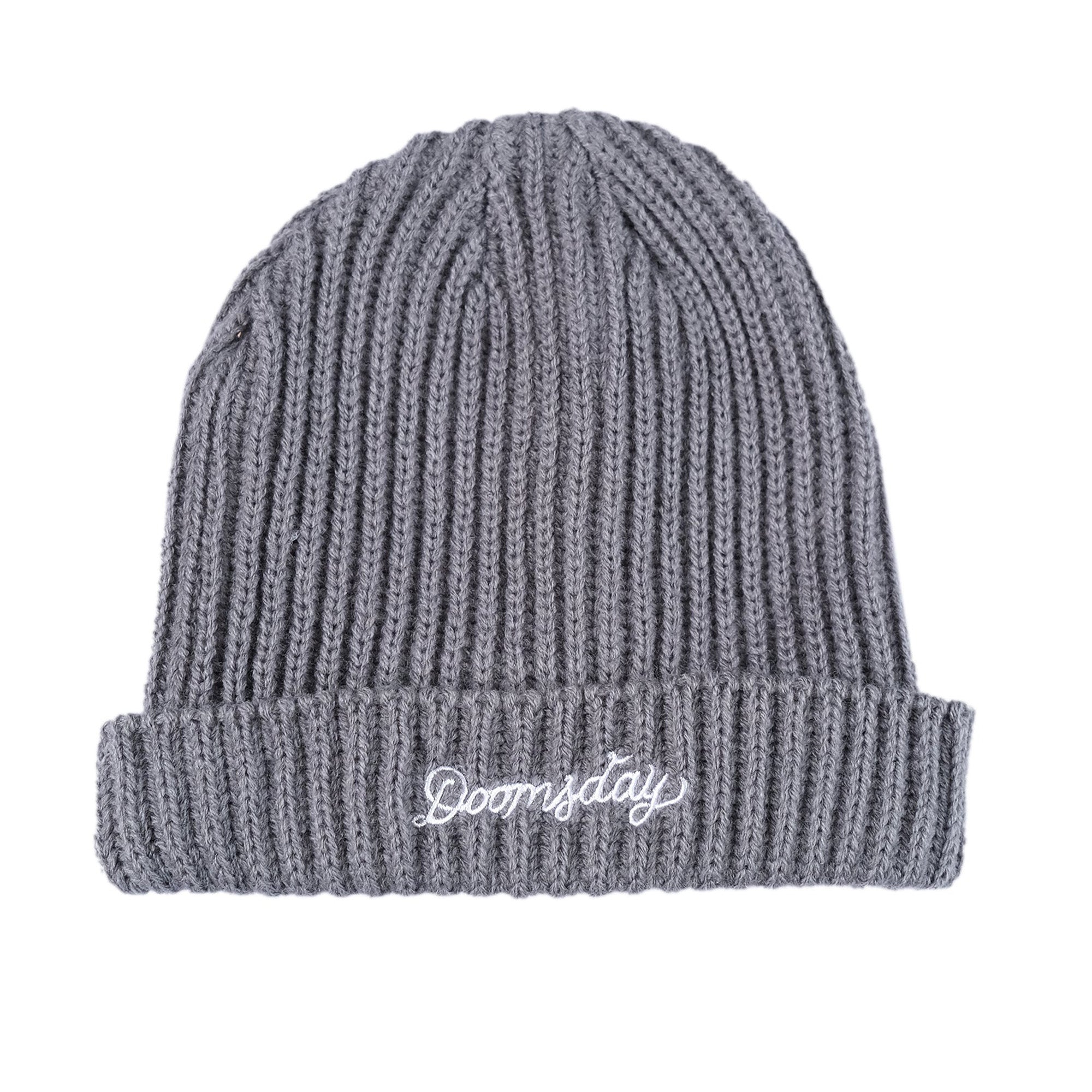 Doomsday Smoke Grey Trawler Beanie Doomsday Co