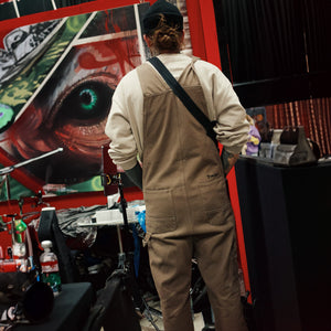 Death Before Dishonour Dungarees - Walnut