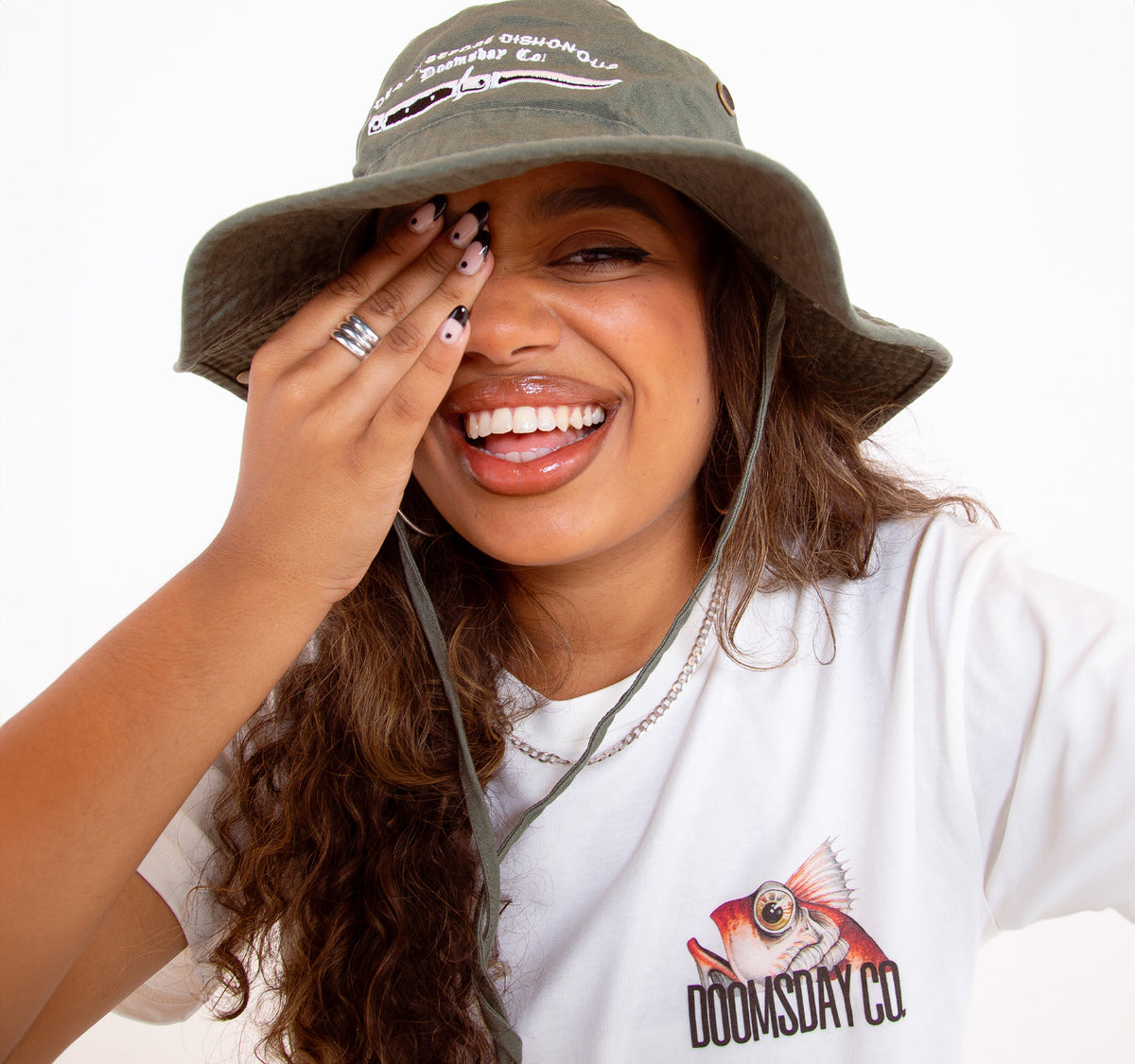 Pain1666 Fish Off White T-shirt