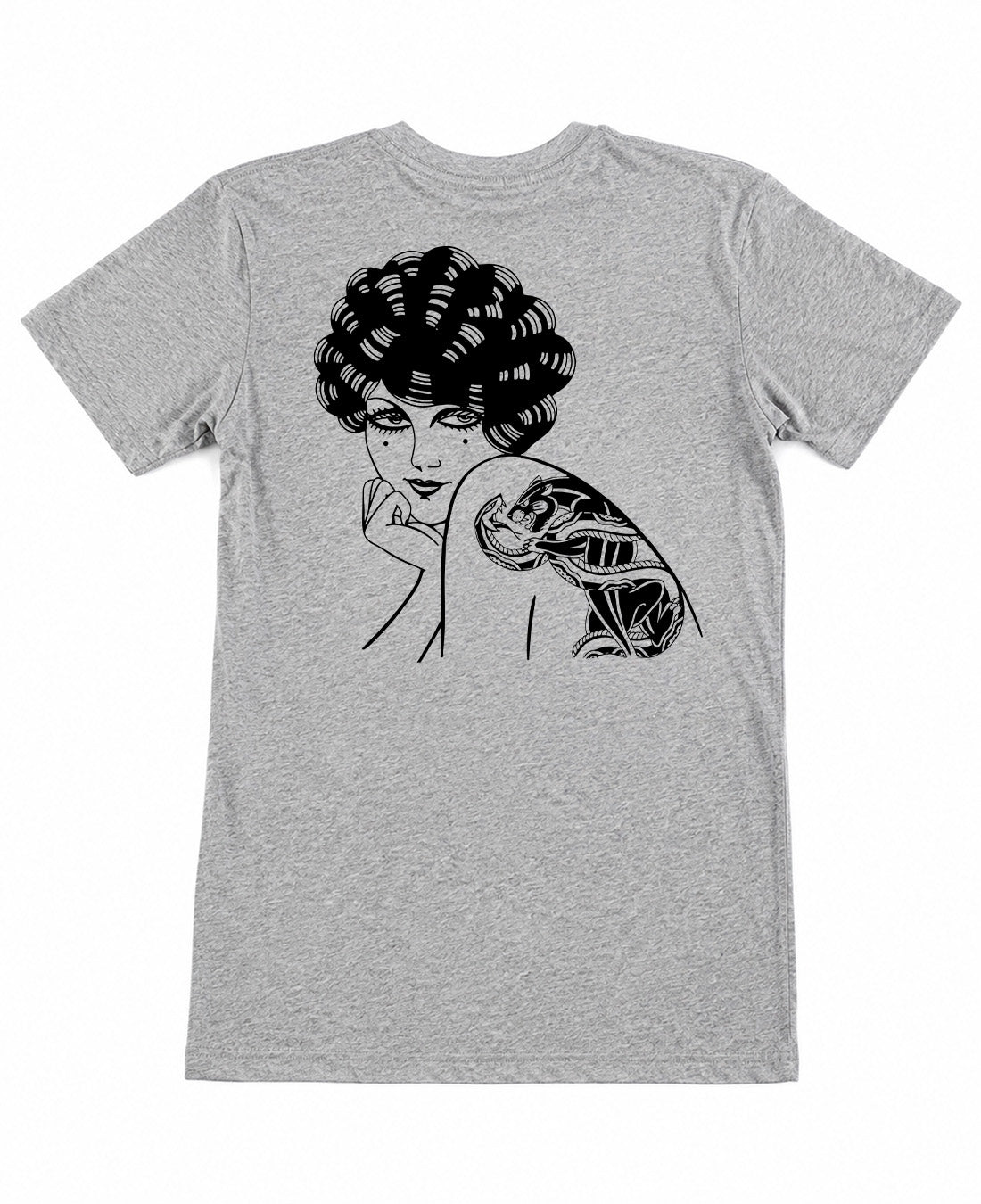 Jaguar Lady Grey T-Shirt