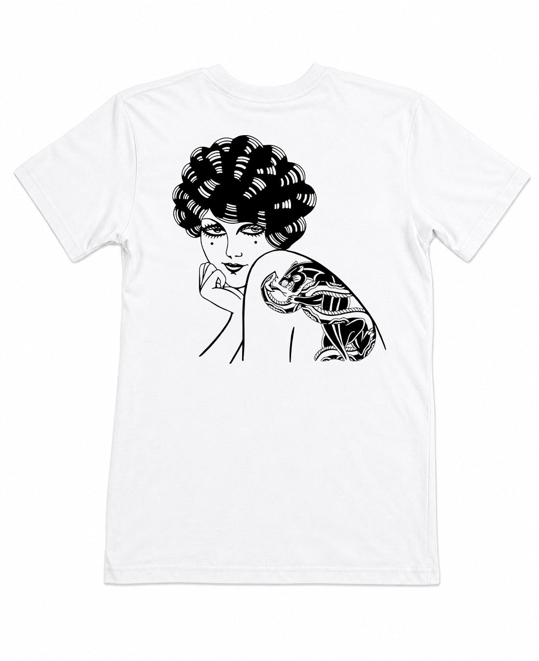 Jaguar Lady White T-Shirt