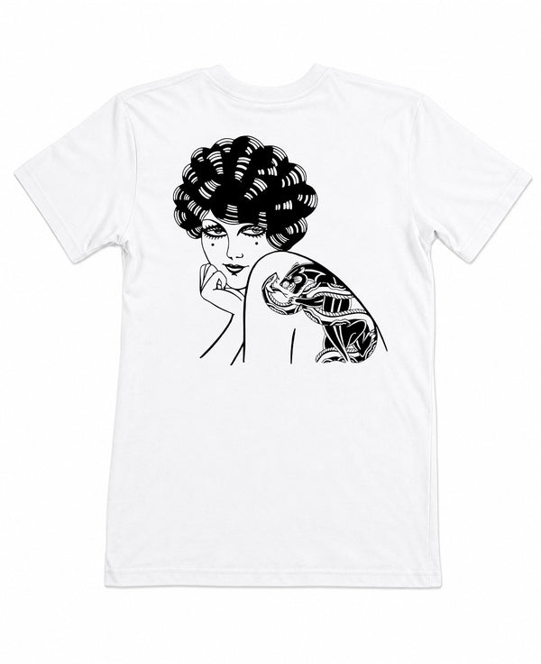 Jaguar Lady White T-Shirt