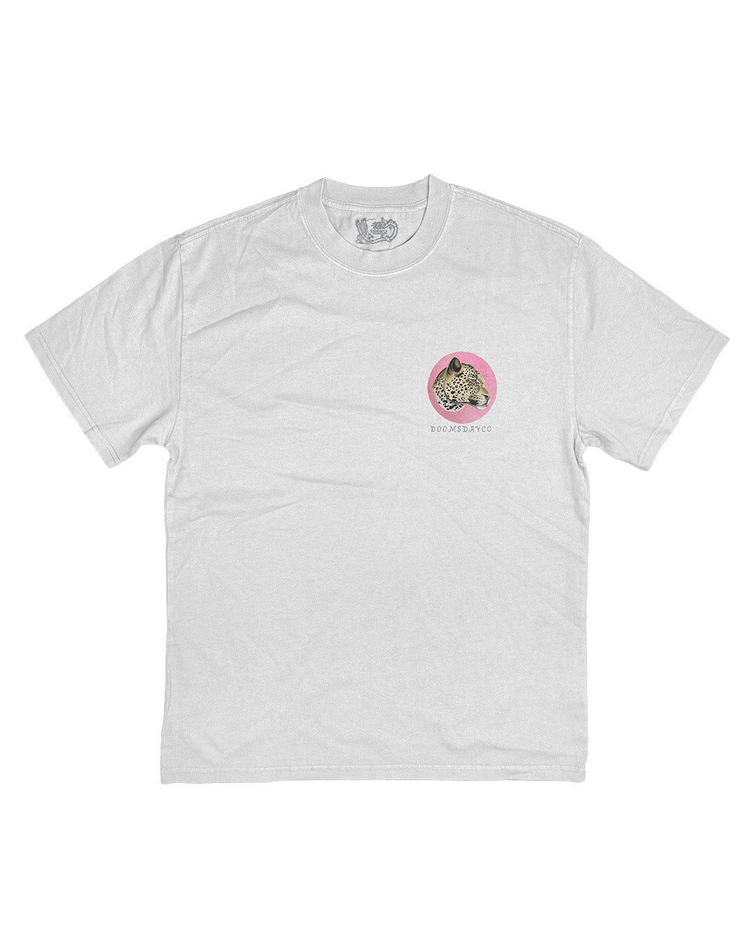 Jaguar Play Heavy Faded White T-Shirt