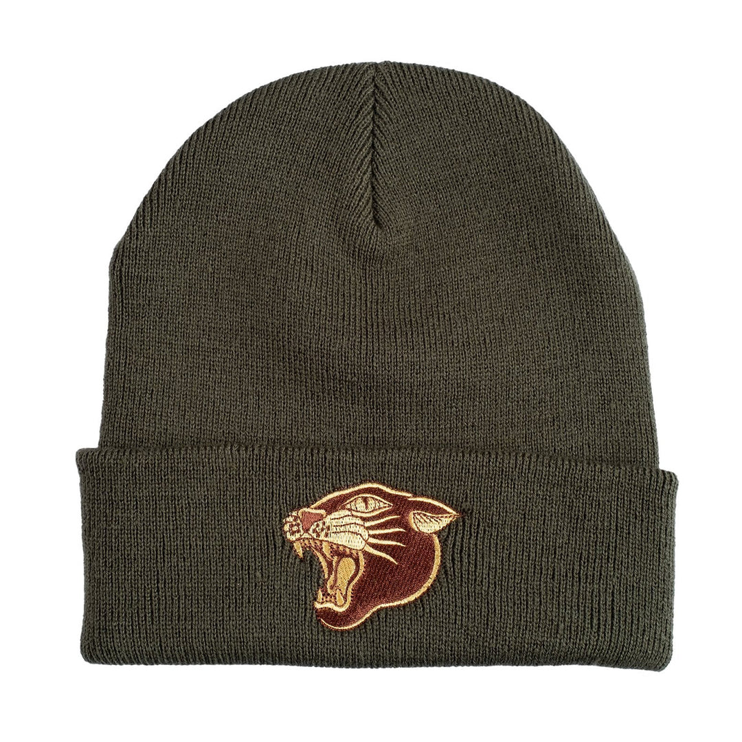 Panther Khaki Beanie