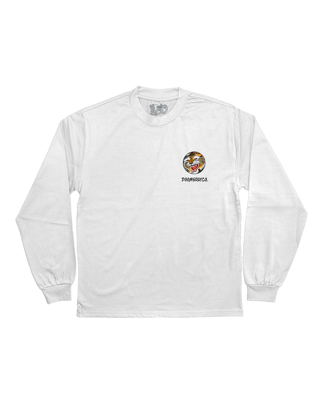 Daniel Lacalle Tiger White Heavy Long Sleeve