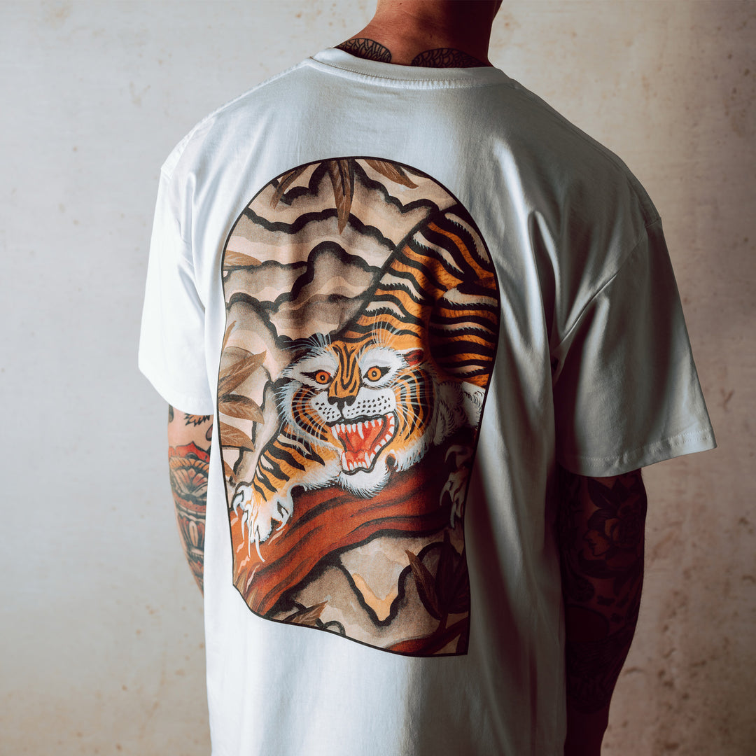 Daniel Lacalle Tiger White T-shirt