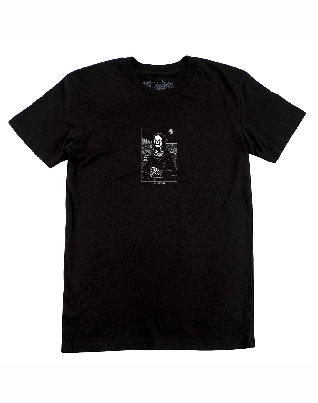 Mona Lisa Skele Black T-Shirt