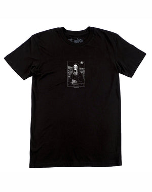 Mona Lisa Skele Black T-Shirt