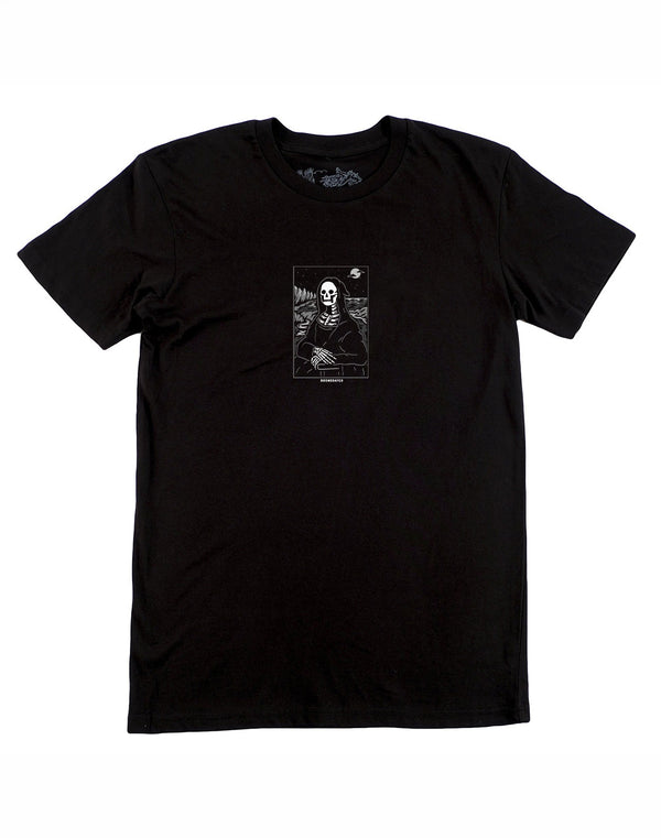 Mona Lisa Skele Black T-Shirt