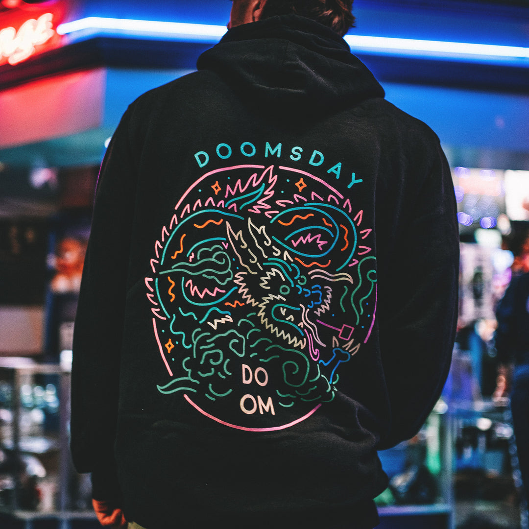 Neon Dragon hoodie