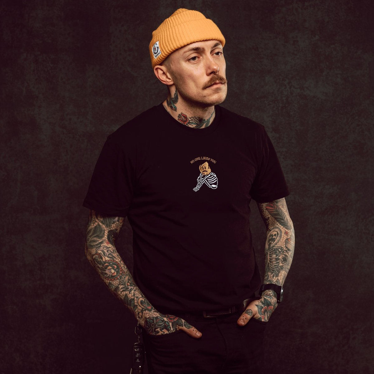 No One Likes You Black T-shirt