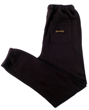 Bronzed Panther Joggers Black