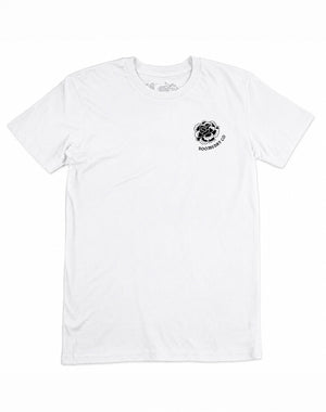 Peony Lady White T-Shirt