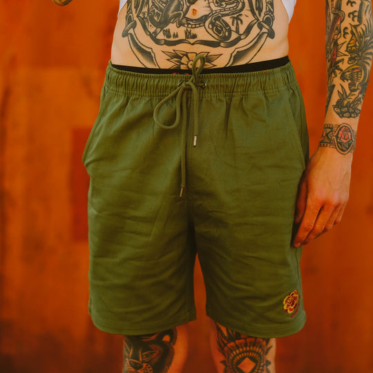 Walk Shorts Military Green