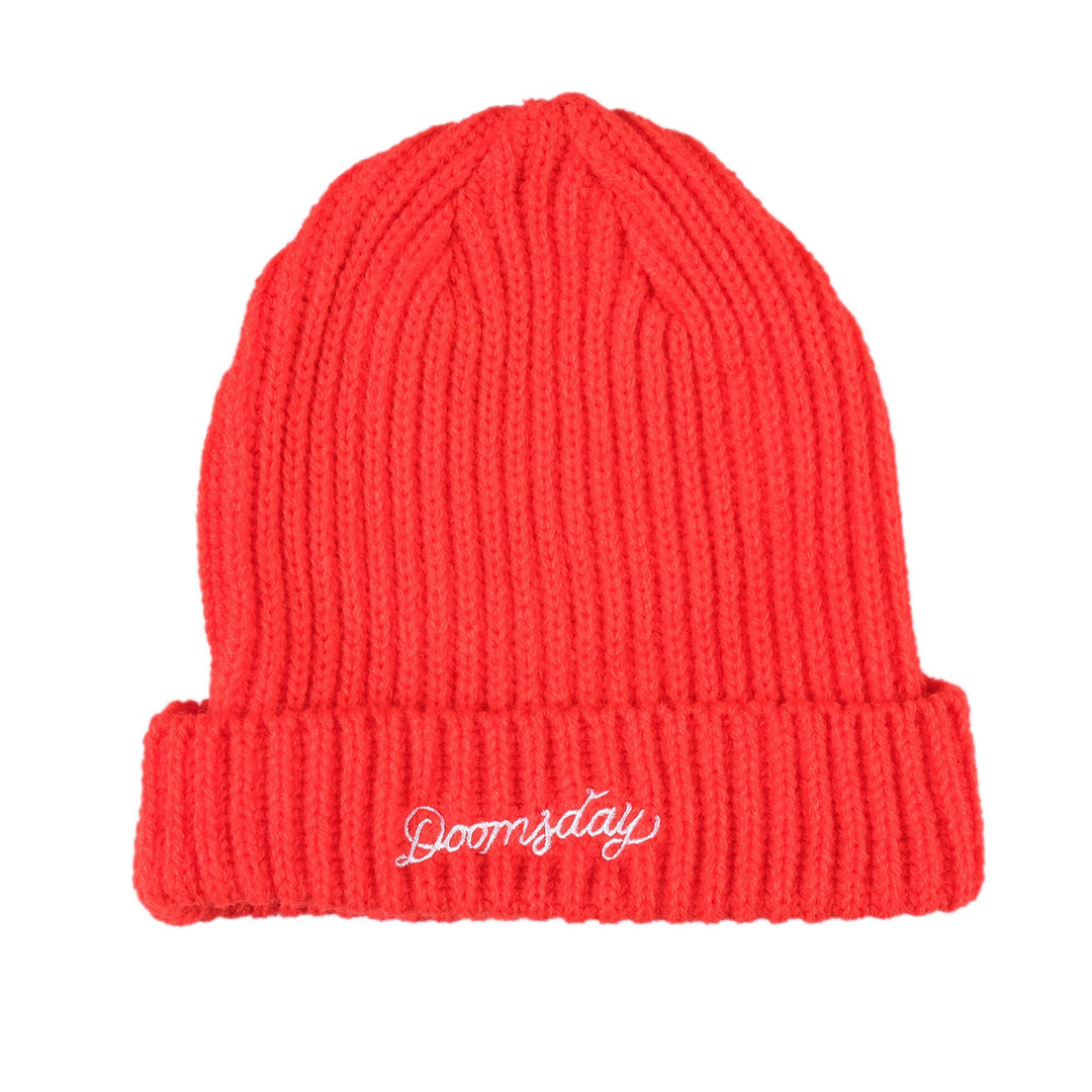 Doomsday Red Trawler Beanie