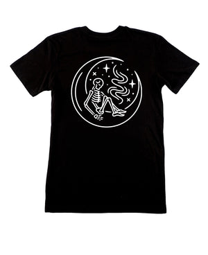 Sad Skele Black T-Shirt