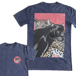 Jaguars Stonewash Blue T-Shirt