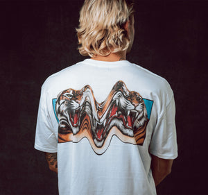 Trippy Tiger T-shirt - White