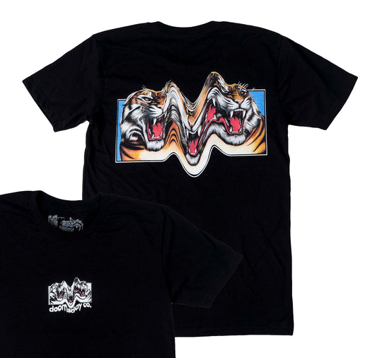 Trippy Tiger T-shirt - Black