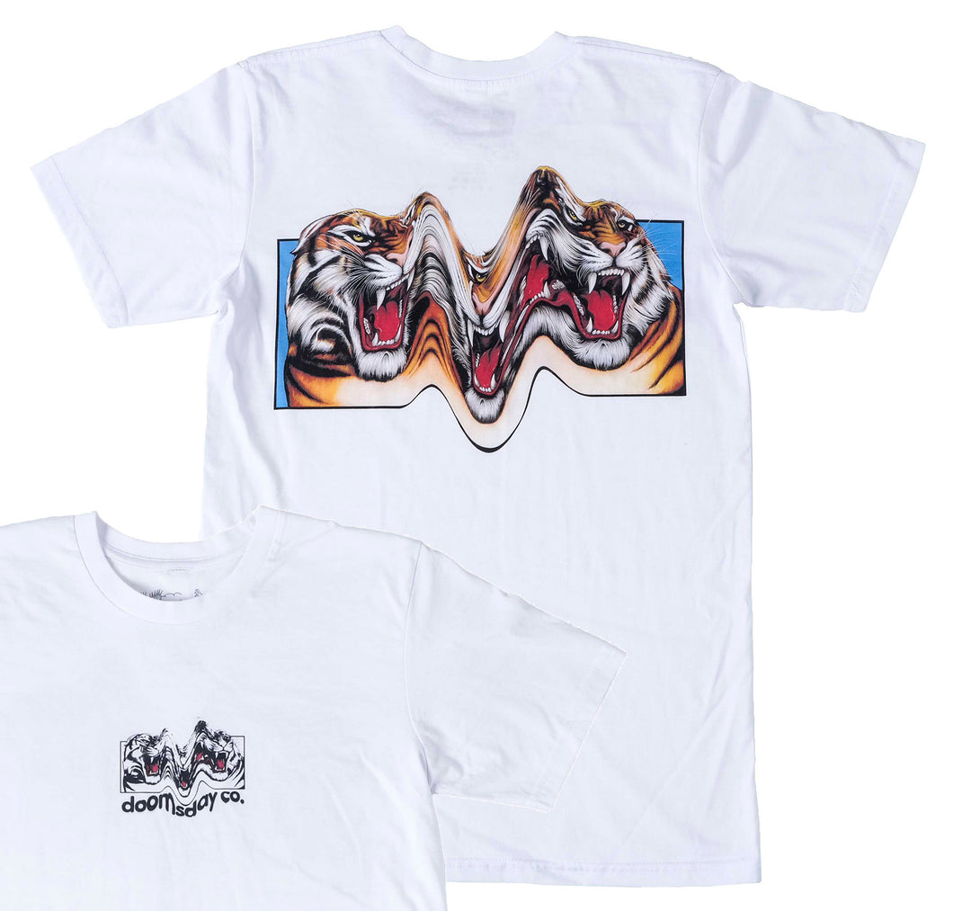 Trippy Tiger T-shirt - White