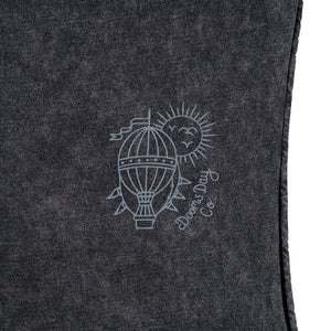 Vase Stressed Black Vest