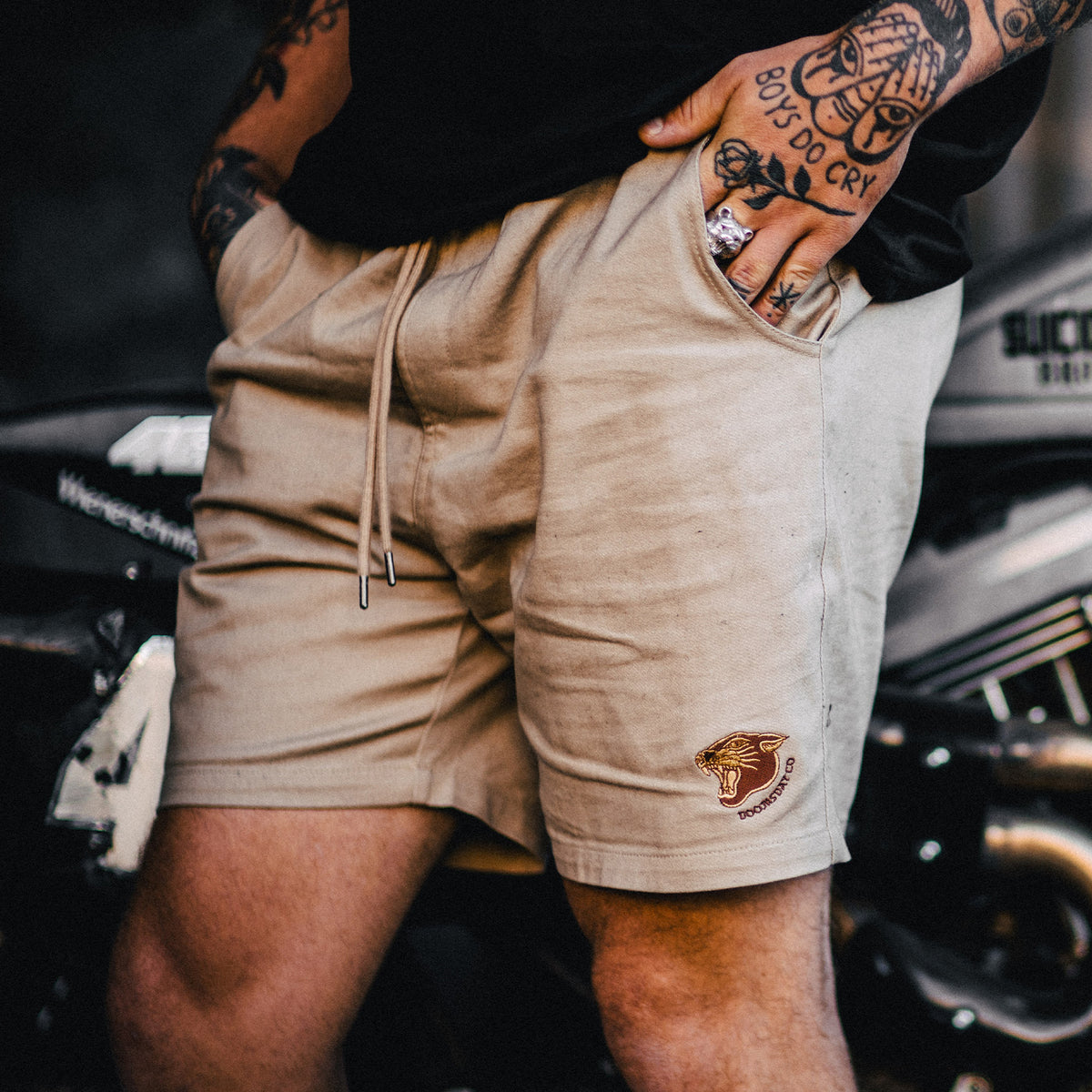 Panther Tan Walk Shorts