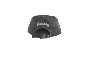 Covid-19 5 Panel cap - doomsdayco black 5 panel
