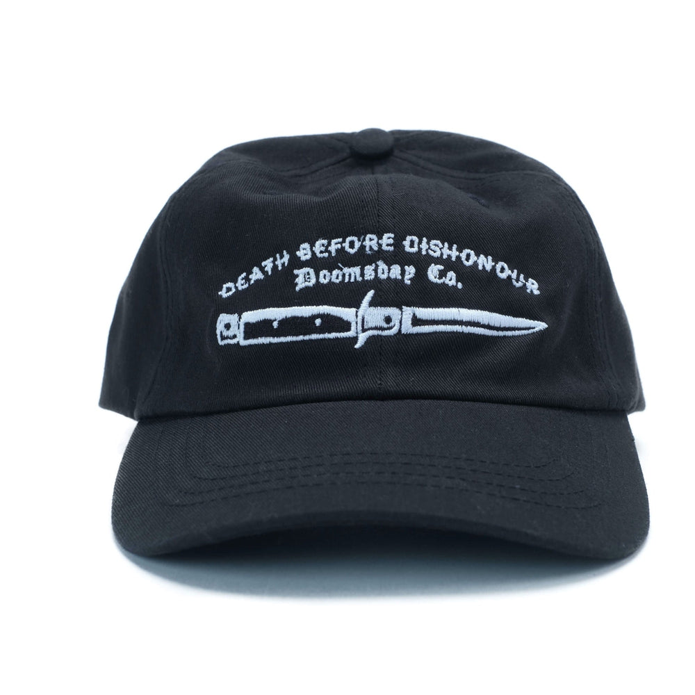 Death Before Dishonour Dagger - Black Dad Cap | Tattoo Inspired ...
