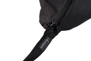 Death before dishonour waist bag - doomsdayco black waist bag