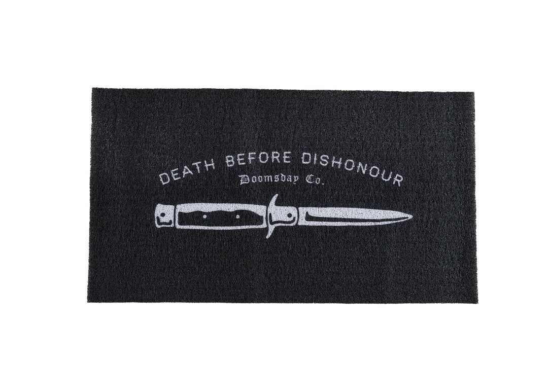 Death Before Dishonour Door Mat