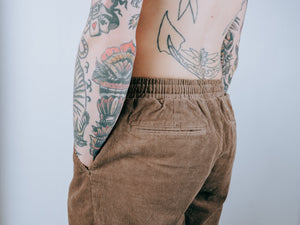 Doomsday Corduroy Shorts - Brown