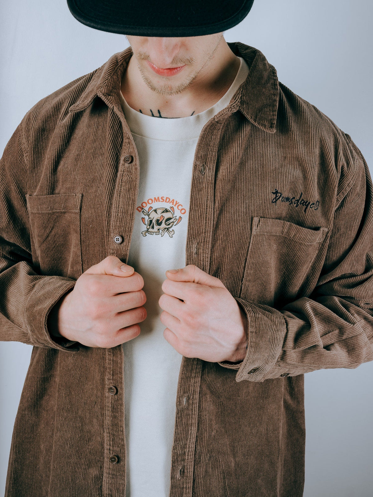 Essential Corduroy Shirt - Brown