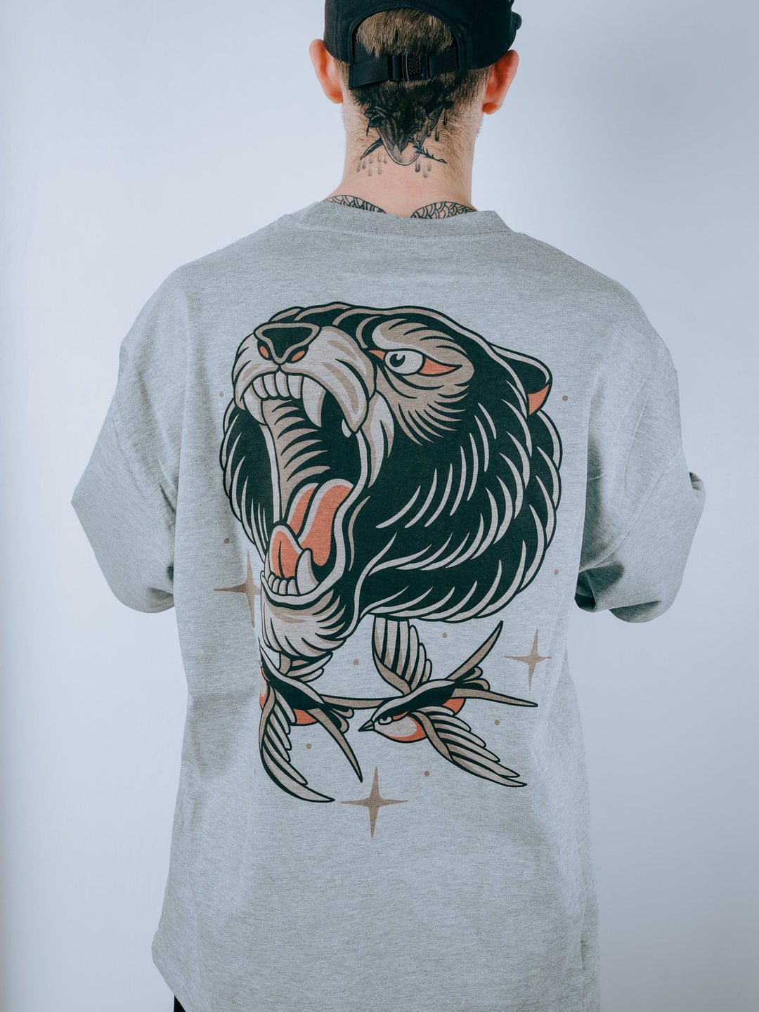 Bear Heavy T-shirt - Grey