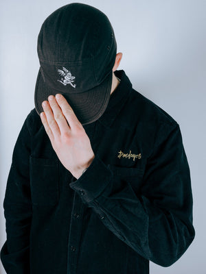 Essential Corduroy Shirt - Black