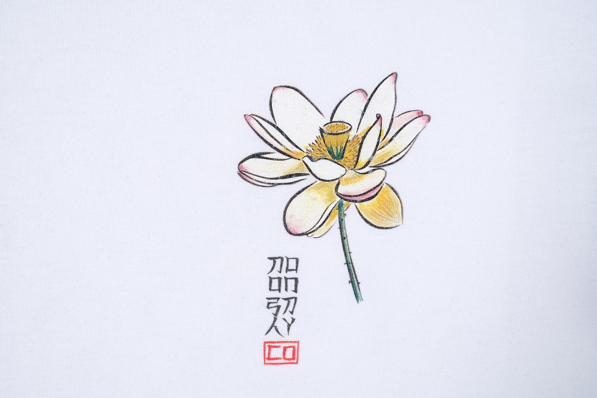 Baldo Lotus T-Shirt - White