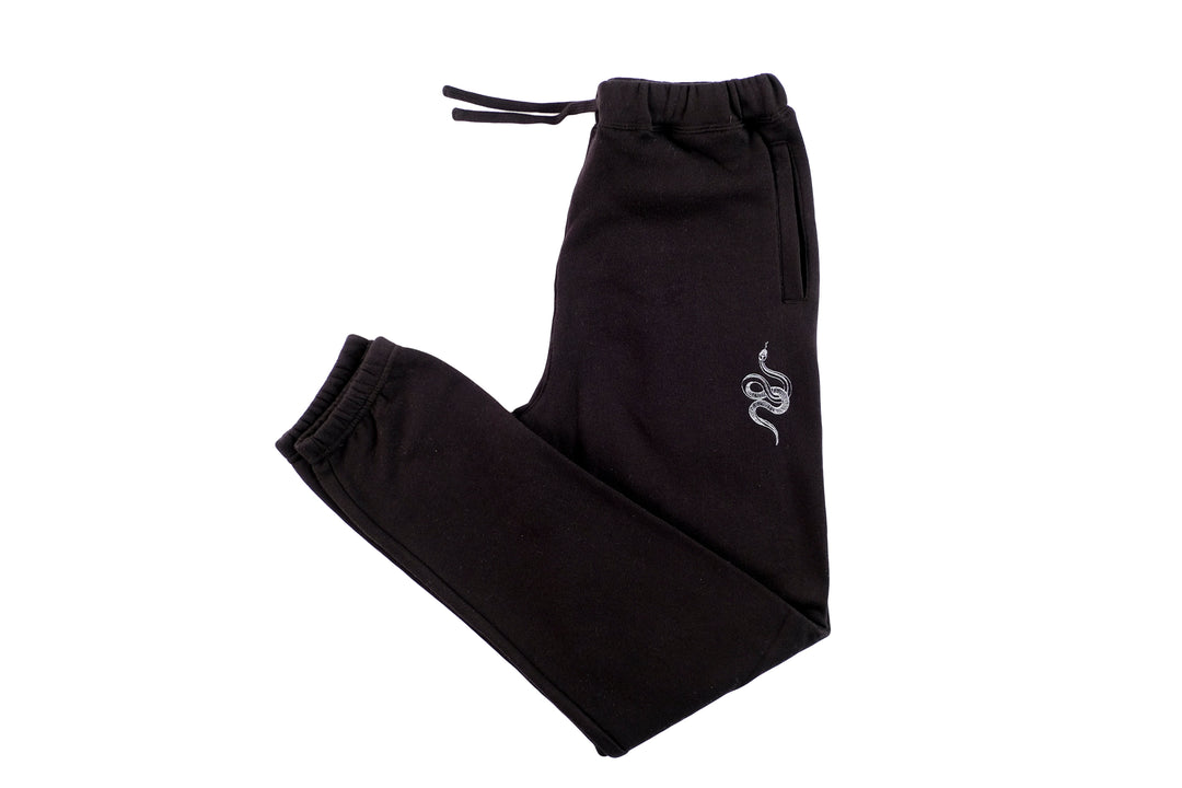 Doomsday Snake Snake Joggers Black | Tattoo Inspired Loungewear | Doomsdayco – Doomsday Co