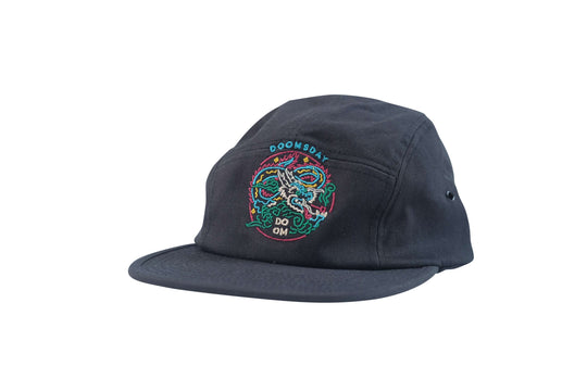 Neon Dragon Black 5 Panel Cap | Embroidered Cap | Tattoo Inspired ...