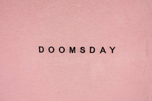 Pain1666 Death or Glory design printed onto a Rose T-shirt - doomsdayco Pain1666 Death or Glory Rose T-shirt front close up